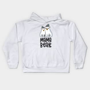 Mama Bear Matching Family Autism Awareness Gifts Mom Kids Hoodie